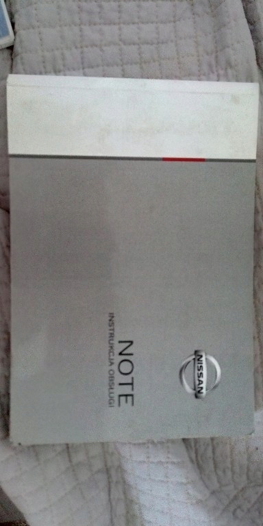 Nissan Note I instrukcja obsługi