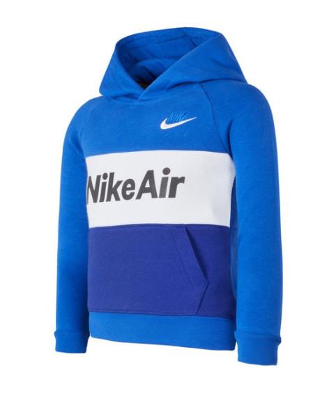 G4F012*NIKE AIR NIEBIESKA BLUZA BOYS 110 116 A00