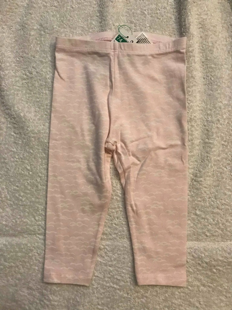 Baby Benetton nowe legginsy r.74 9-12 miesięcy