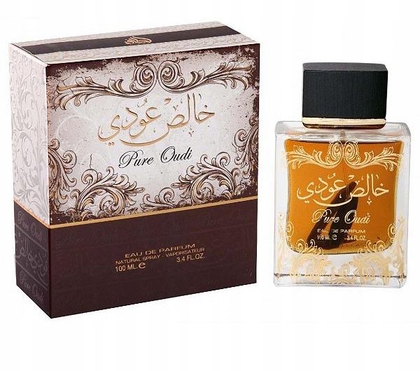 Lattafa Pure Oudi EDP Gratis dezodorant perfumy z Dubaju unisex