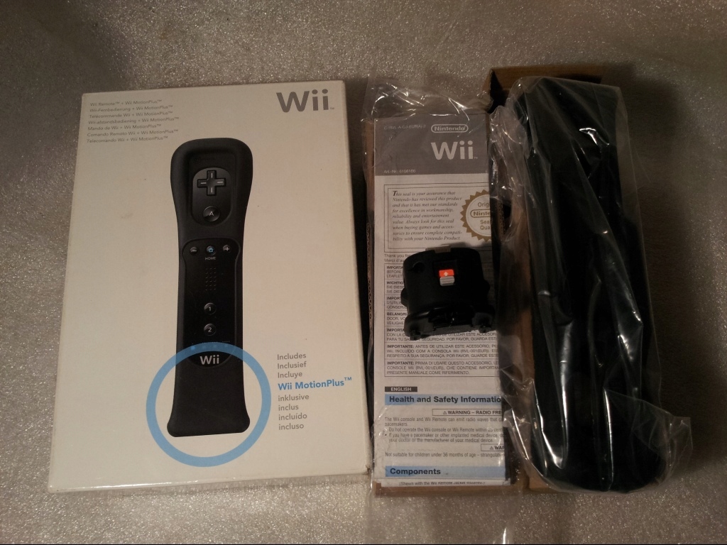 Oryginalne Wii Motion Plus adapter RVL026 BOX 13016755704