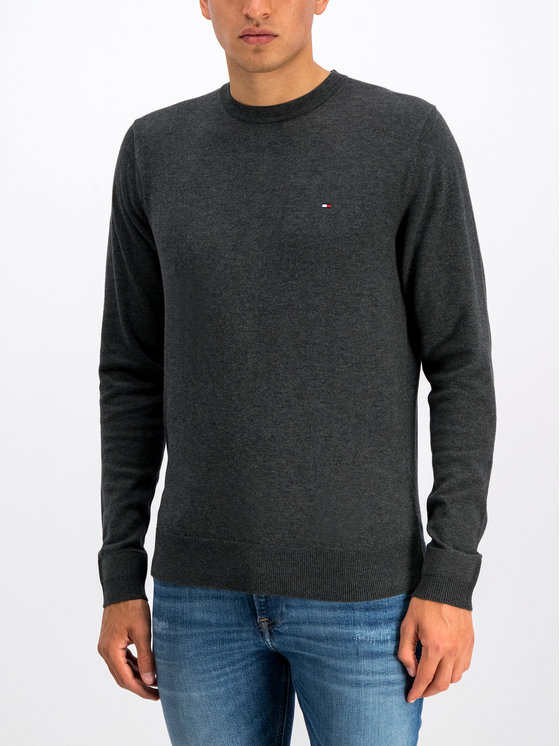 R7855 TOMMY HILFIGER SWETER MĘSKI SZARY R. XL