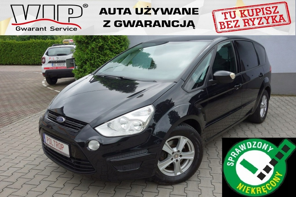 Ford S-Max 2,0D Navi Alu Klimatronik 7 miejsc VIP