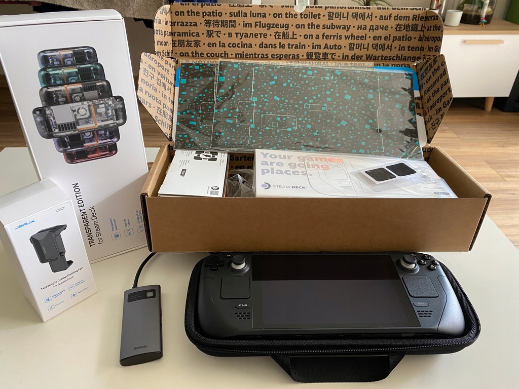 Konsola Steam Deck 256 GB SSD + dodatki BCM