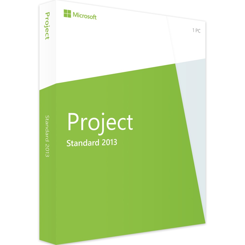 Microsoft Project Standard 2013 PL PKC 1 PC BOX