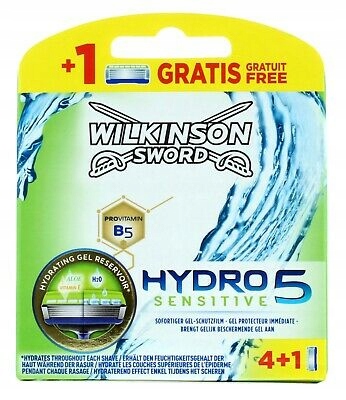 WILKINSON HYDRO 5 SENSITIVE OSTRZA WKŁADY 5 SZTUK