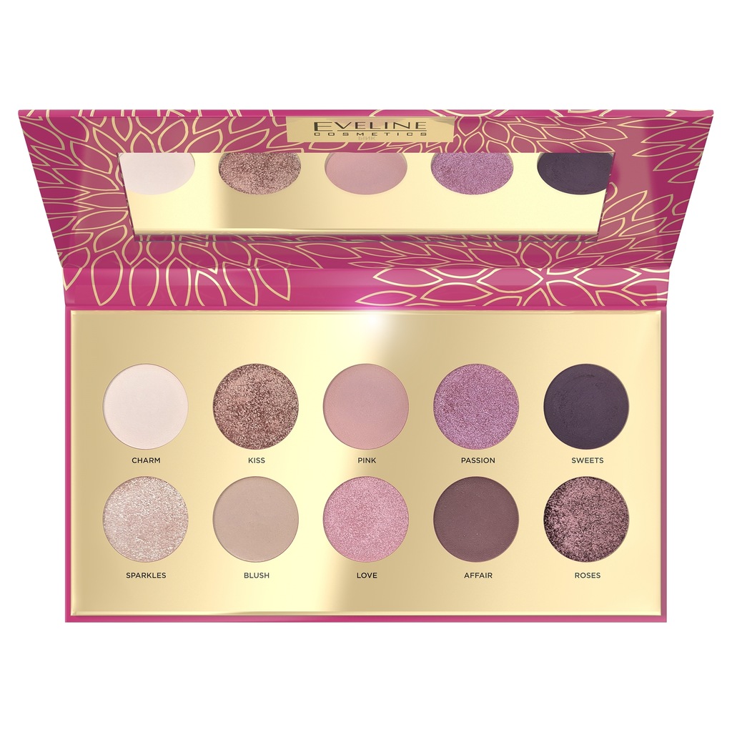 Romantic Eyeshadow Palette Paleta 10 cieni do powiek