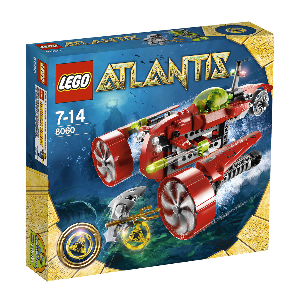 LEGO ATLANTIS 8060 ŁÓDŹ PODWODNA NOWA