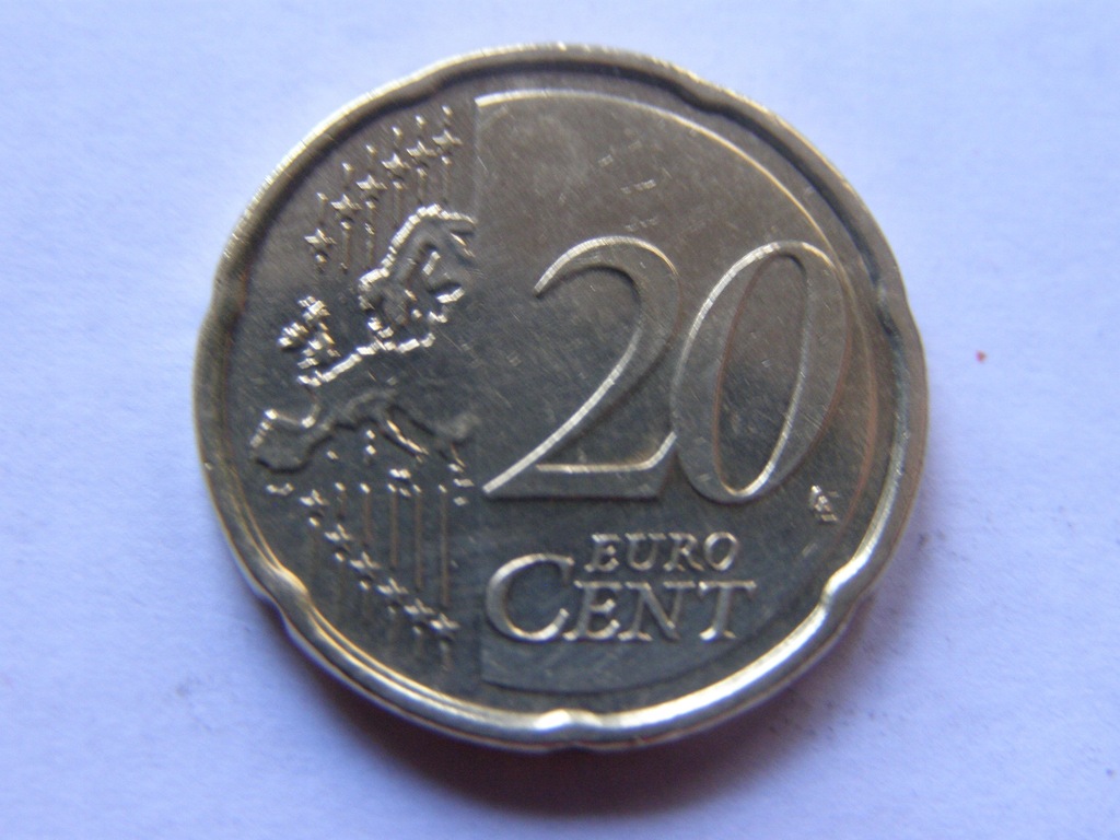 NIEMCY 20 EURO CENT 2016 ROK D BCM !!!!!!!!!! 0304