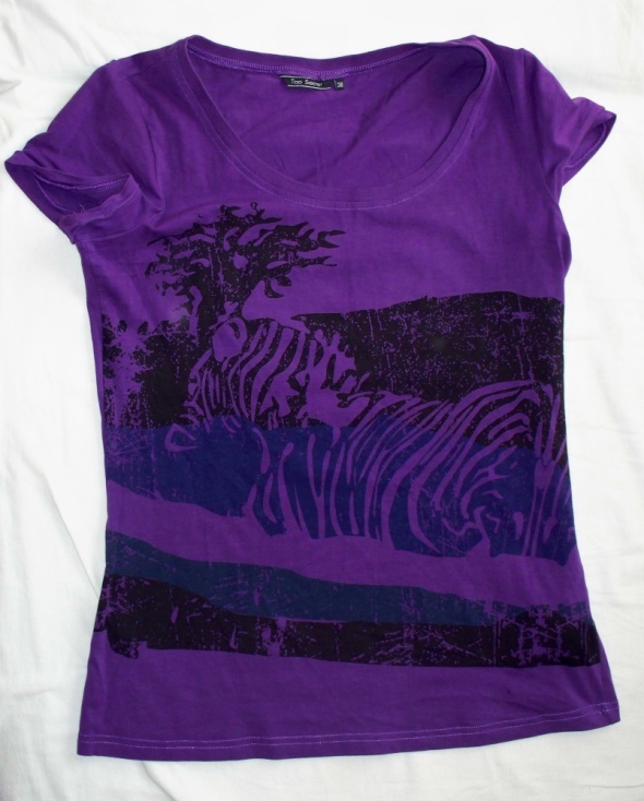 T shirt zebra TOP SECRET 38