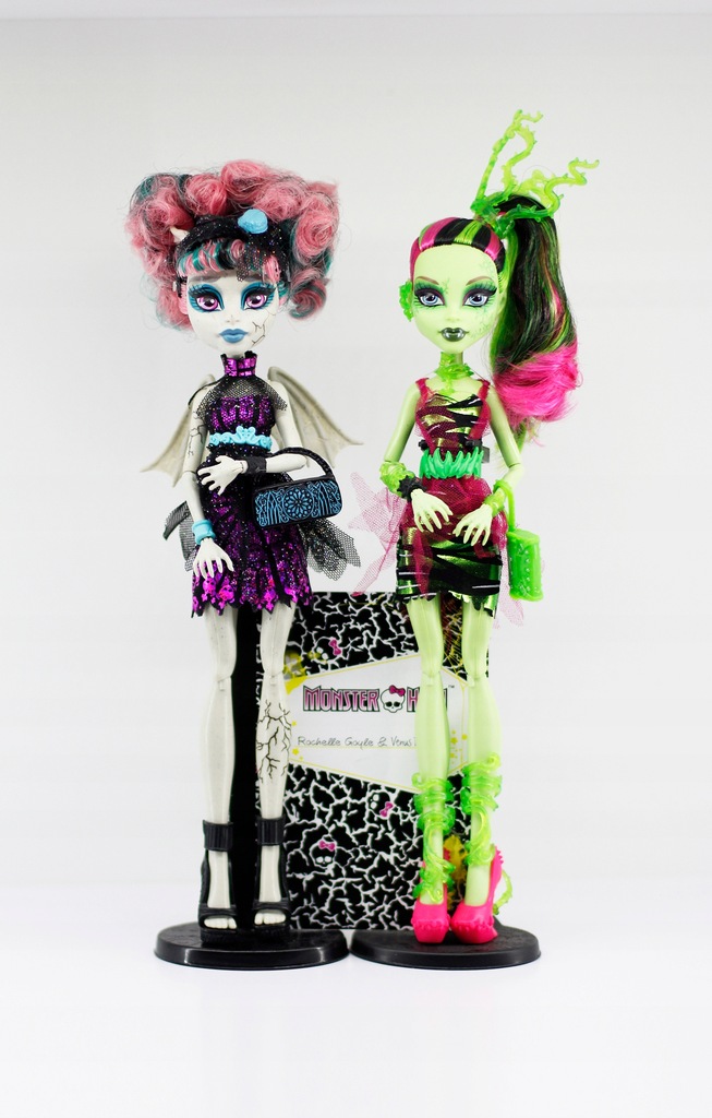 Monster High Venus i Rochelle Zombie Shake UNIKAT
