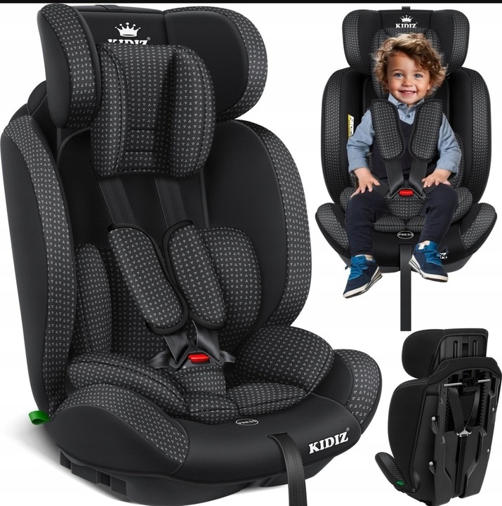 Fotelik samochodowy 9-36 kg KIDIZ