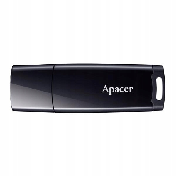 Apacer USB flash disk, USB 2.0, 64GB, AH336, czarny, AP64GAH336B-1, USB A,