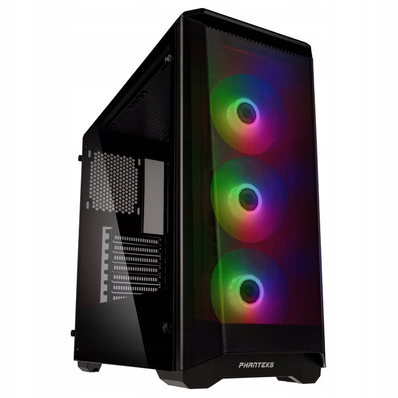 OBUDOWA PHANTEKS ECLIPSE P400A, TEMPERED GLASS