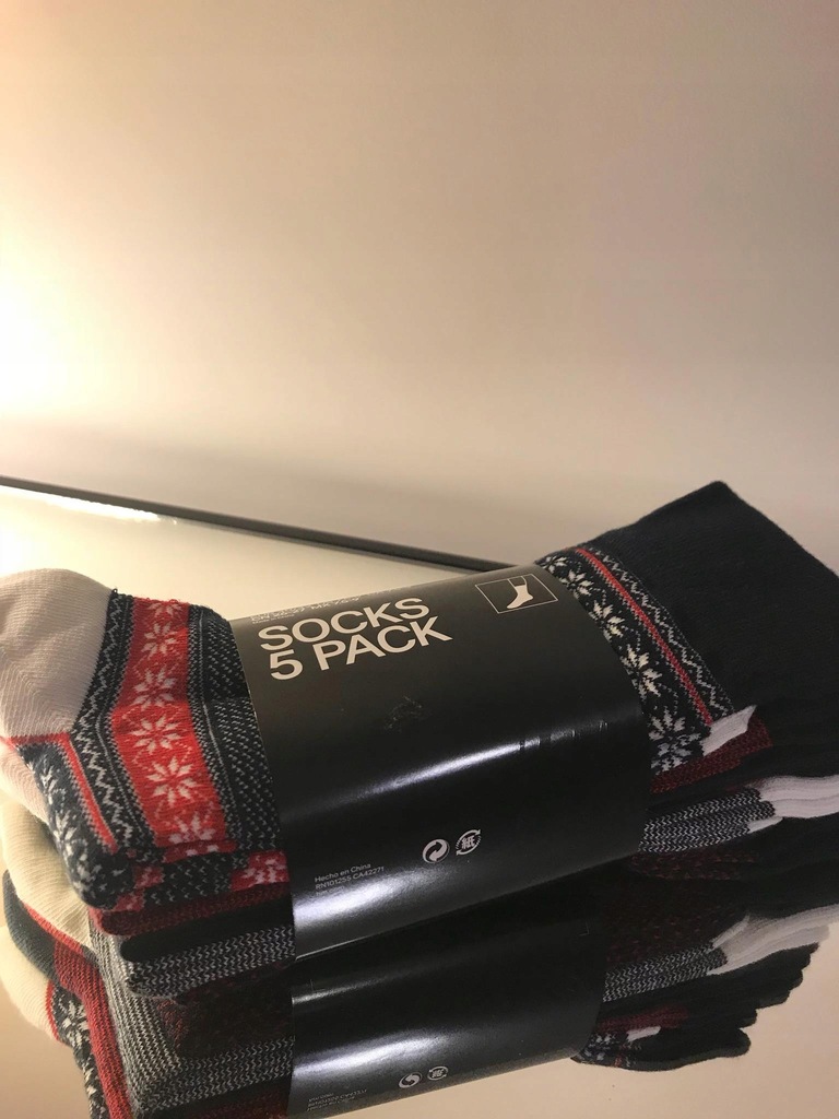 Skarpetki H&M 5 szt paczka Socks 40/42 męskie