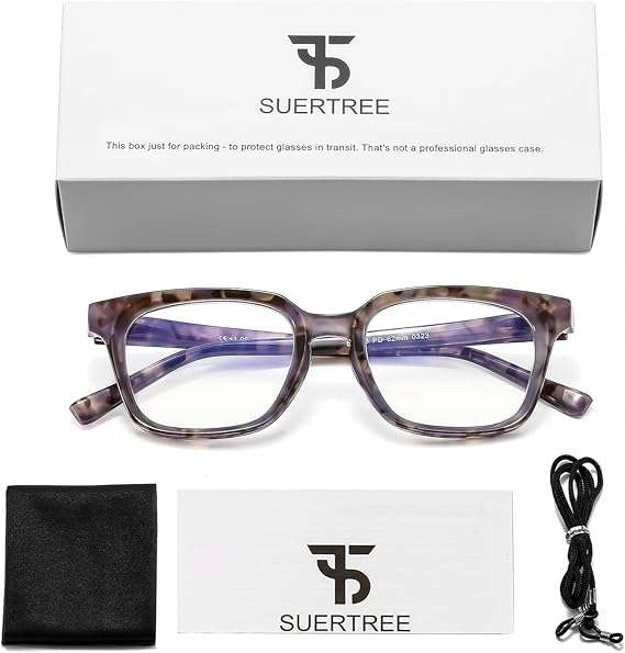 OKULARY DO CZYTANIA BLOKUJĄCE NIEBIESKIE ŚWIATŁO +3,5