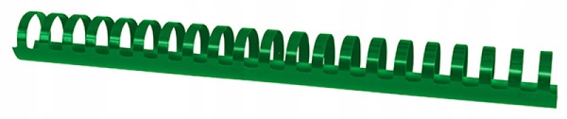 Grzbiety do bindowania A4 28,5mm 50szt zielone