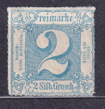 1866 Księstwa niemieckie Thurn & Taxis Mi 49 *