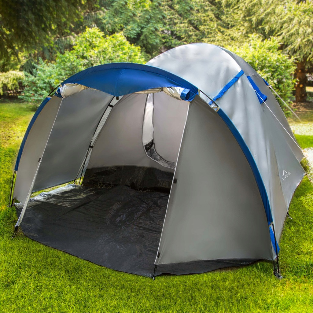 Купить ТУРИСТИЧЕСКАЯ ПАЛАТКА НА 4 ЧЕЛОВЕКА 355см CAMPELA 3000мм: отзывы ...