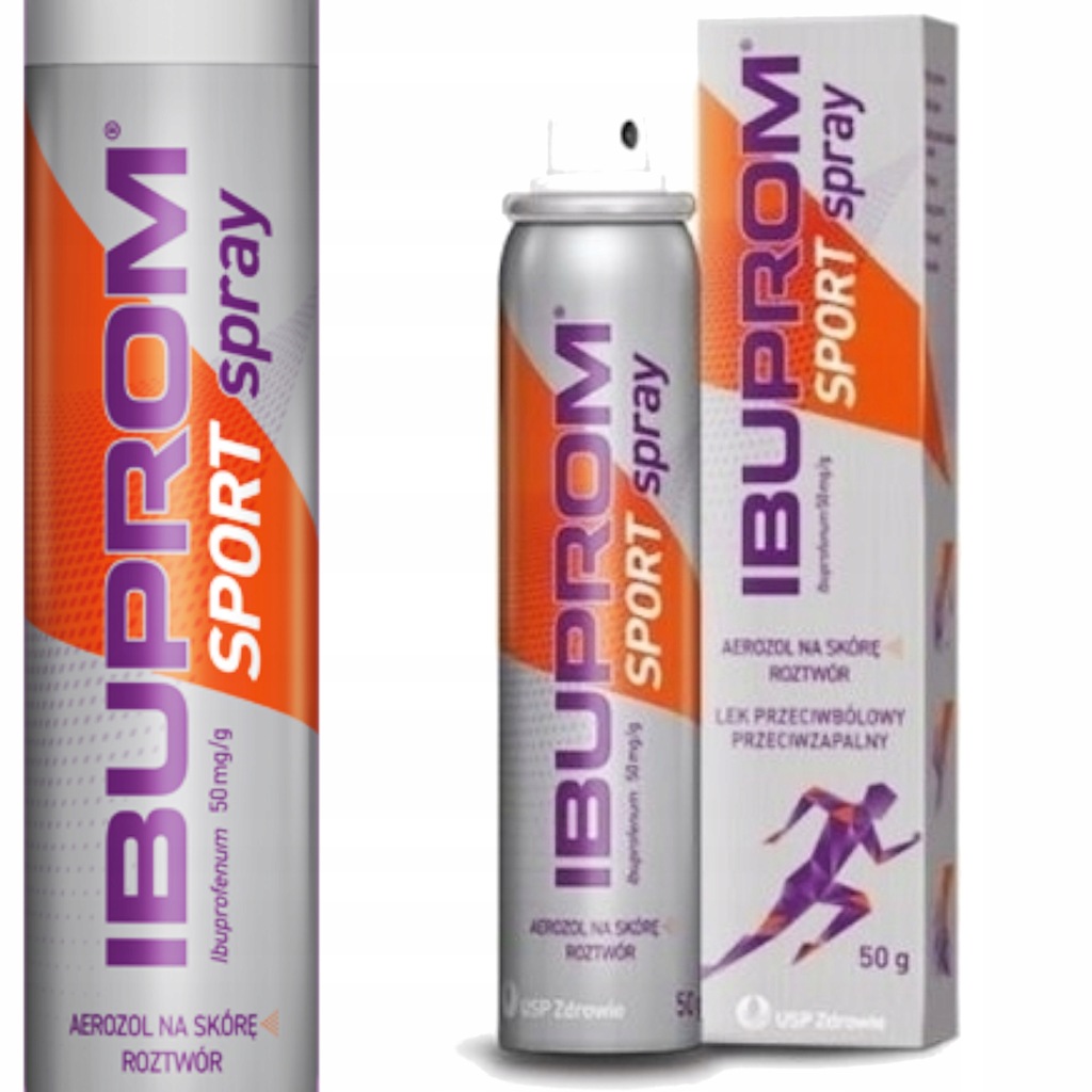 IBUPROM Sport spray na skórę urazy stłuczenia 50 g
