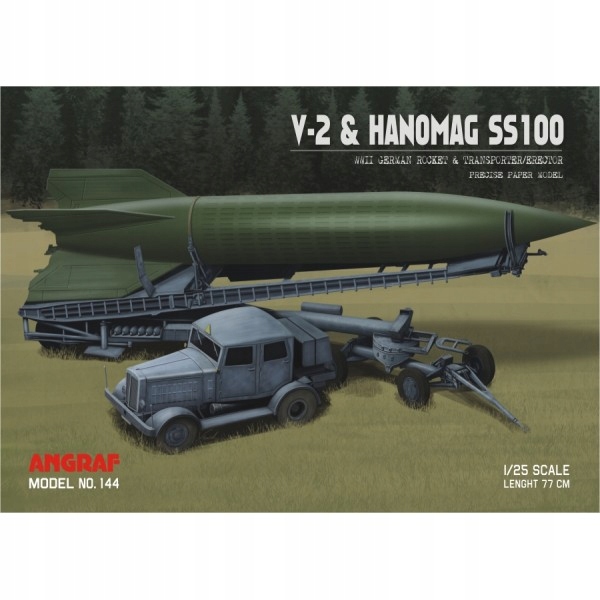 Rakieta V-2 & Hanomag SS100, Angraf Model 1/25