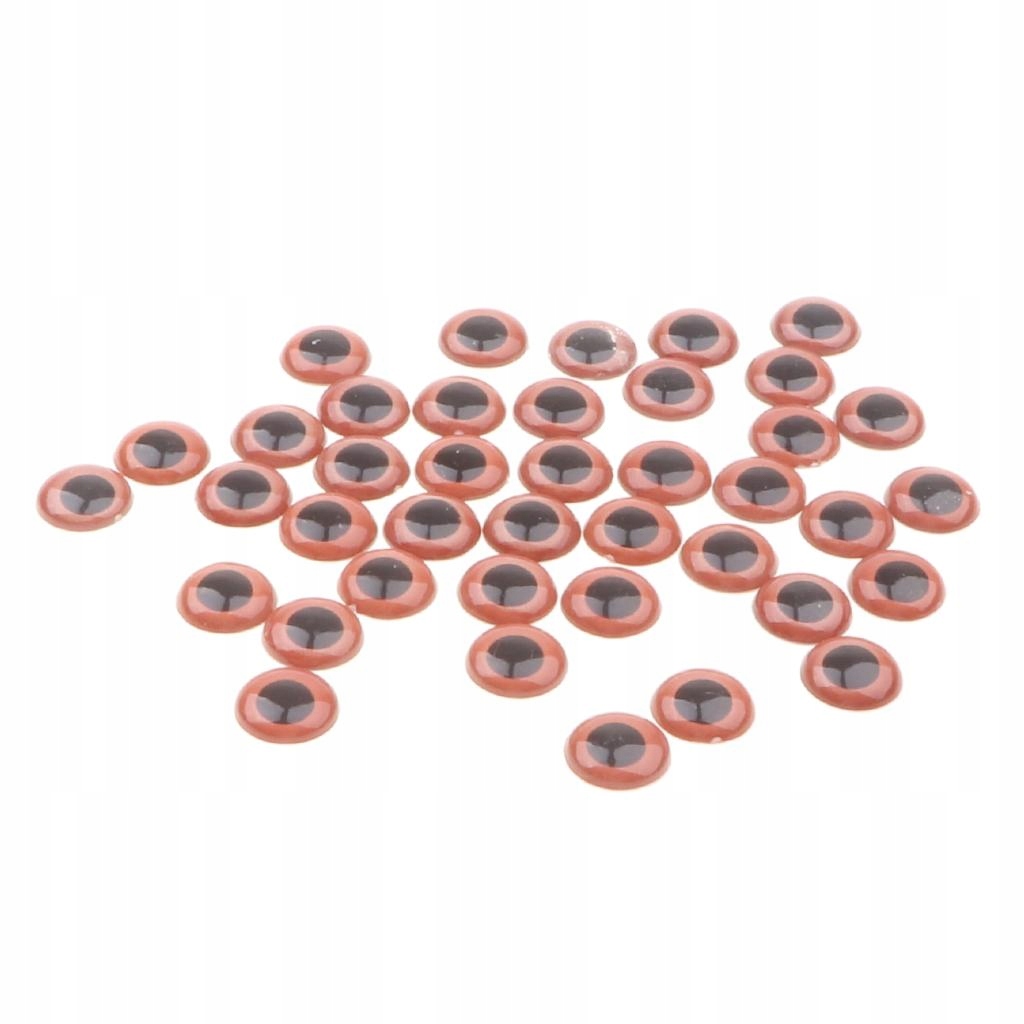 40Pcs 18mm Brown Colored Safety Eyes 18mm (40Pcs)