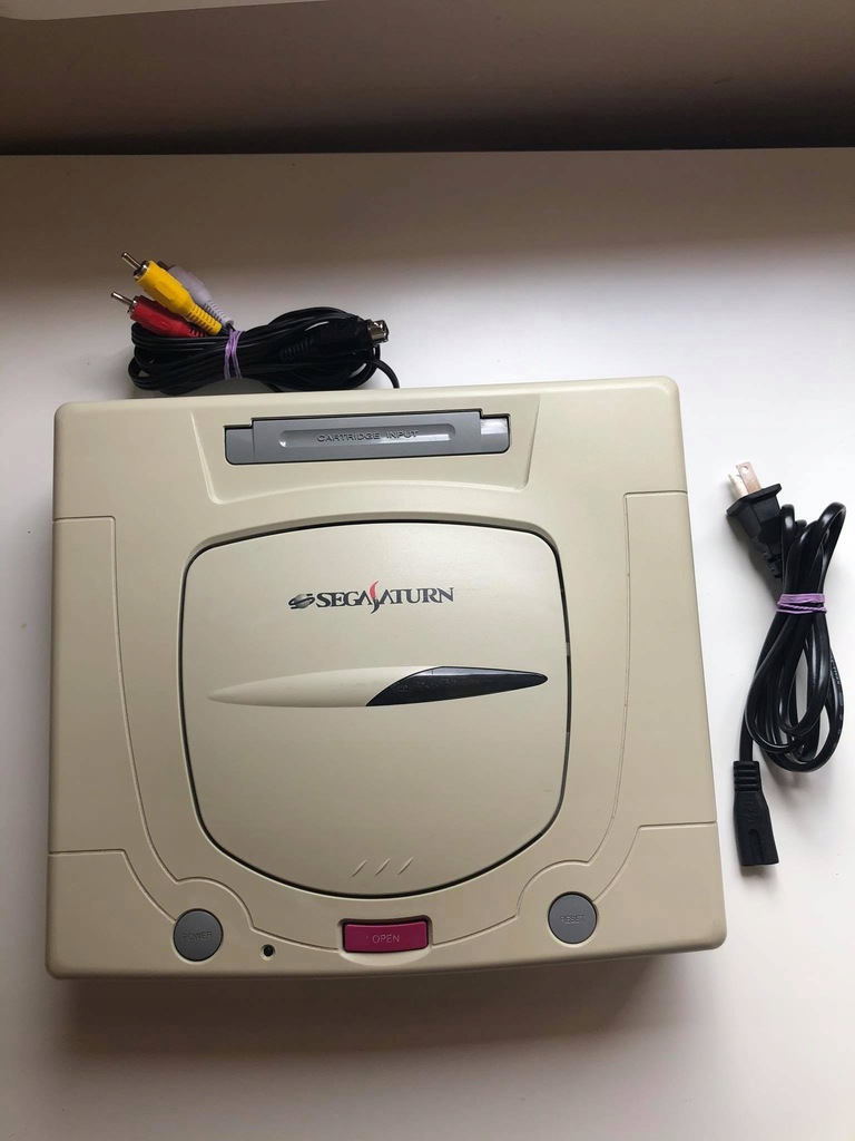 Konsola Sega Saturn Japan NTSC biała