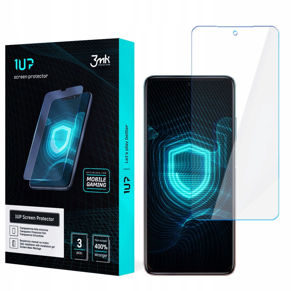 3x FOLIA DLA GRACZY 3mk 1UP do Xiaomi Mi 10i 5G