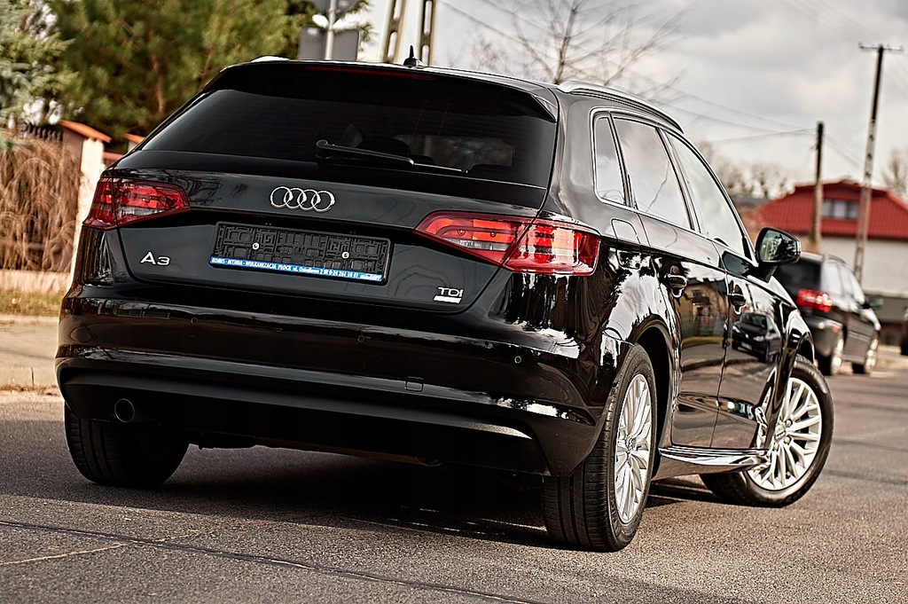 CZARNE AUDI A3 CR SPORTBACK NAVI PDC 6BIEG SERWIS 7898733554