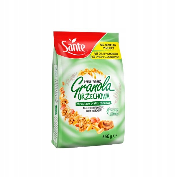 Granola orzechowa Sante płatki śniadaniowe 350g