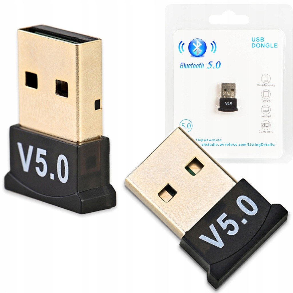 MINI ADAPTER DONGLE USB 86-057# ODBIORNIK BLUETOOTH 5.0