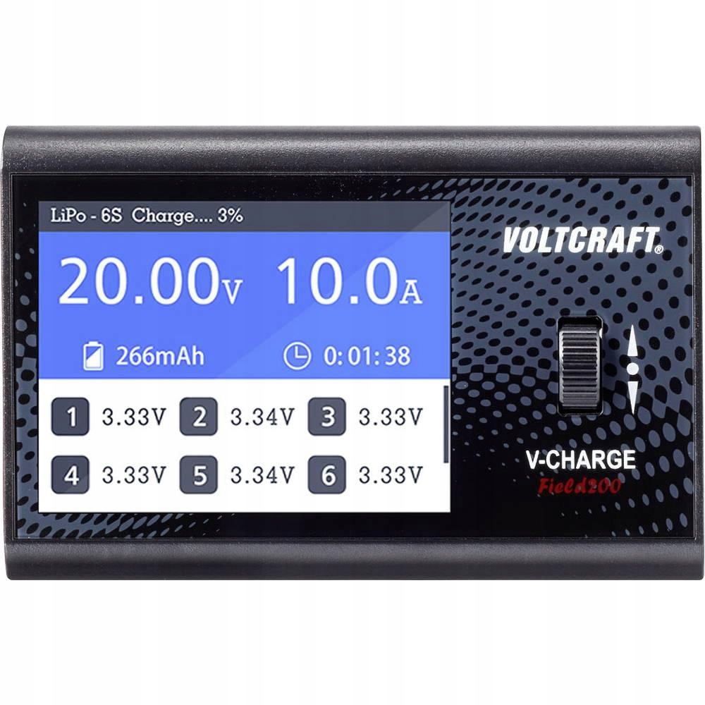 Ładowarka modelarska VOLTCRAFT V-Charge Field 200