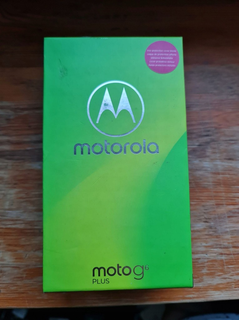 Pudełko Motorola moto G6 plus