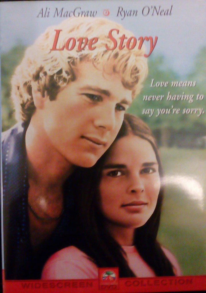 LOVE STORY DVD MACGRAW O'NEAL