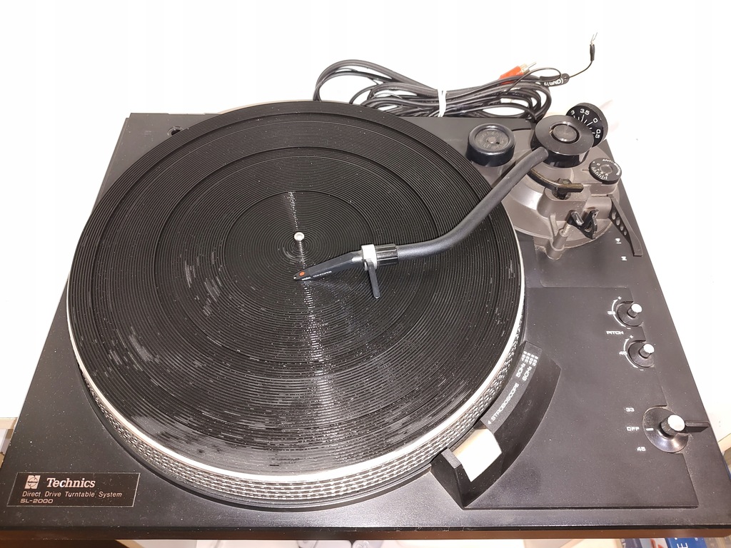 Gramofon Technics SL-2000 czarny