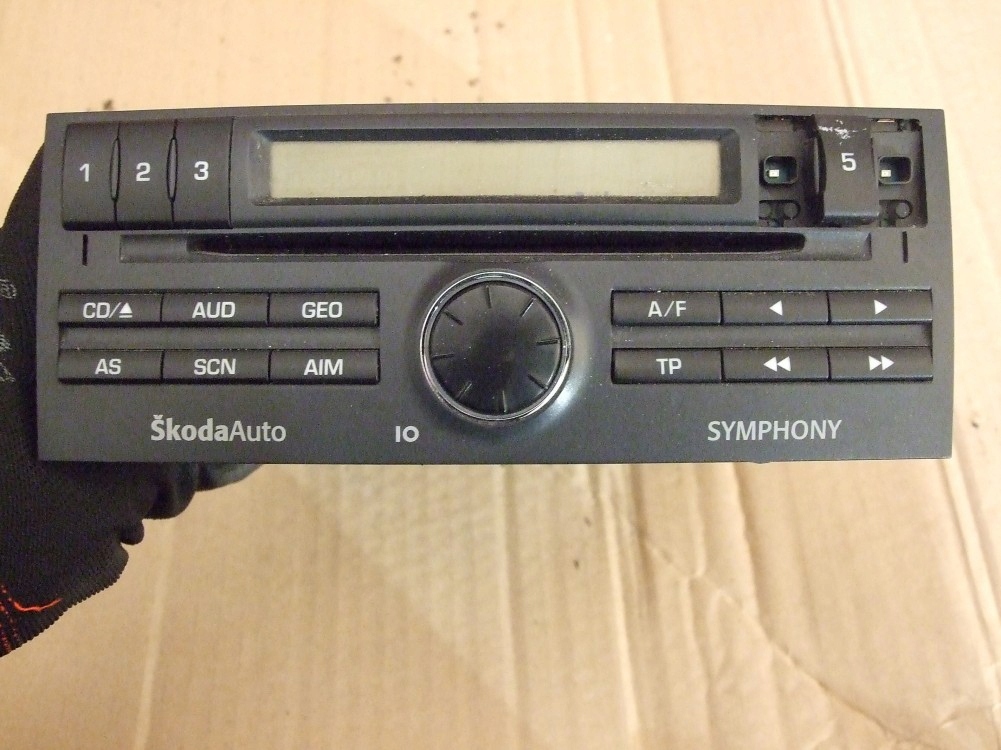 SKODA FABIA I RADIO 13425494104 oficjalne archiwum Allegro
