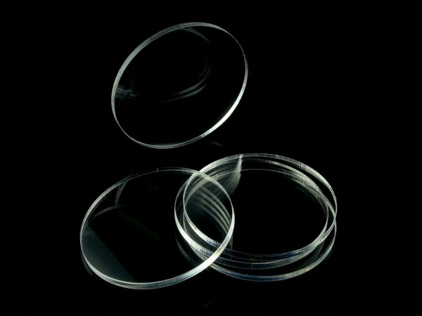 Crafters: Podstawki akrylowe - Transparentne - Okrągłe 55 mm (5)