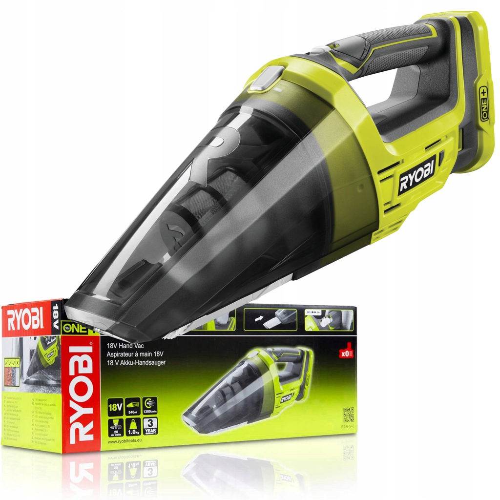 Купить Беспроводной ПЫЛЕСОС RYOBI R18HV-0 ONE+ 18V: отзывы, фото, характеристики в интерне-магазине Aredi.ru