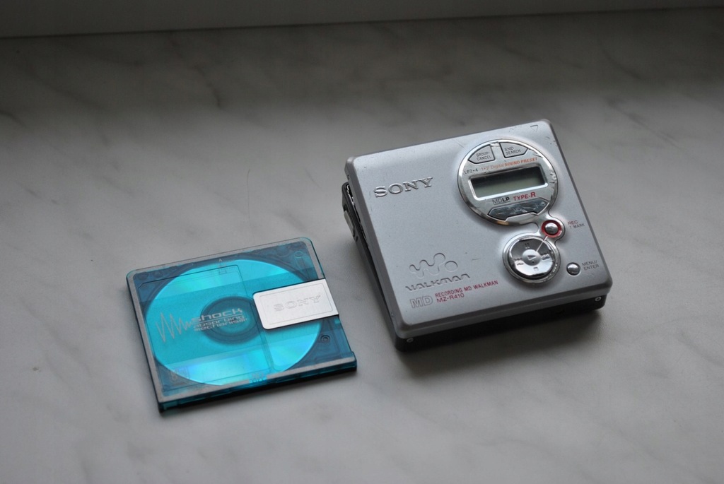 SONY MZR410 TypeR Minidisc + nośnik okazja! BCM 8109551782