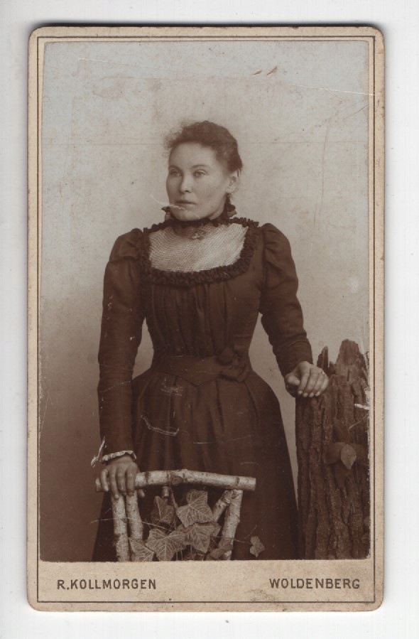 Dobiegniew, Woldenberg, Zdjęcie CDV, -649