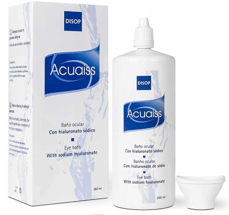 Acuaiss Roztwór do przemywania oczu 360ml