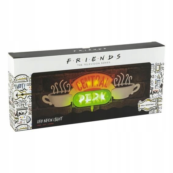 NEON LED FRIENDS PRZYJACIELE CENTRAL PERK Prezent