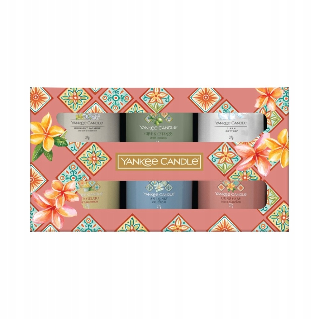 Yankee Candle zestaw prezentowy 6 ŚWIEC MINI