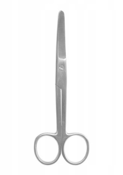 Nożyczki chirurgiczne tępo-tępe zagięte 13 cm