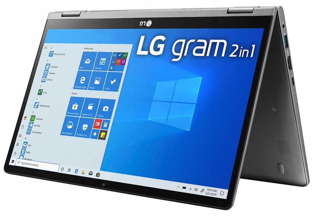 Купить Ноутбук LG GRAM 2in1 IPS i7-10GEN 16G 512 PCIe W10: отзывы, фото, характеристики в интерне-магазине Aredi.ru