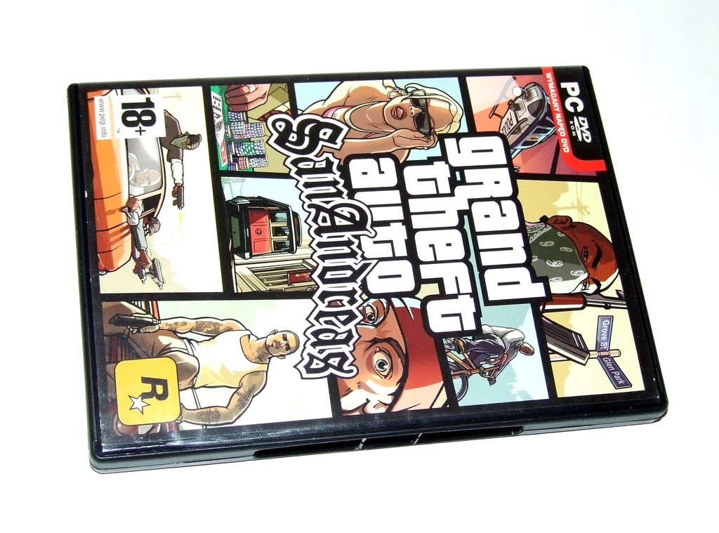 Купить GTA GRAND THEFT AUTO - САН-АНДРЕАС [PL] -vg: отзывы, фото и ...