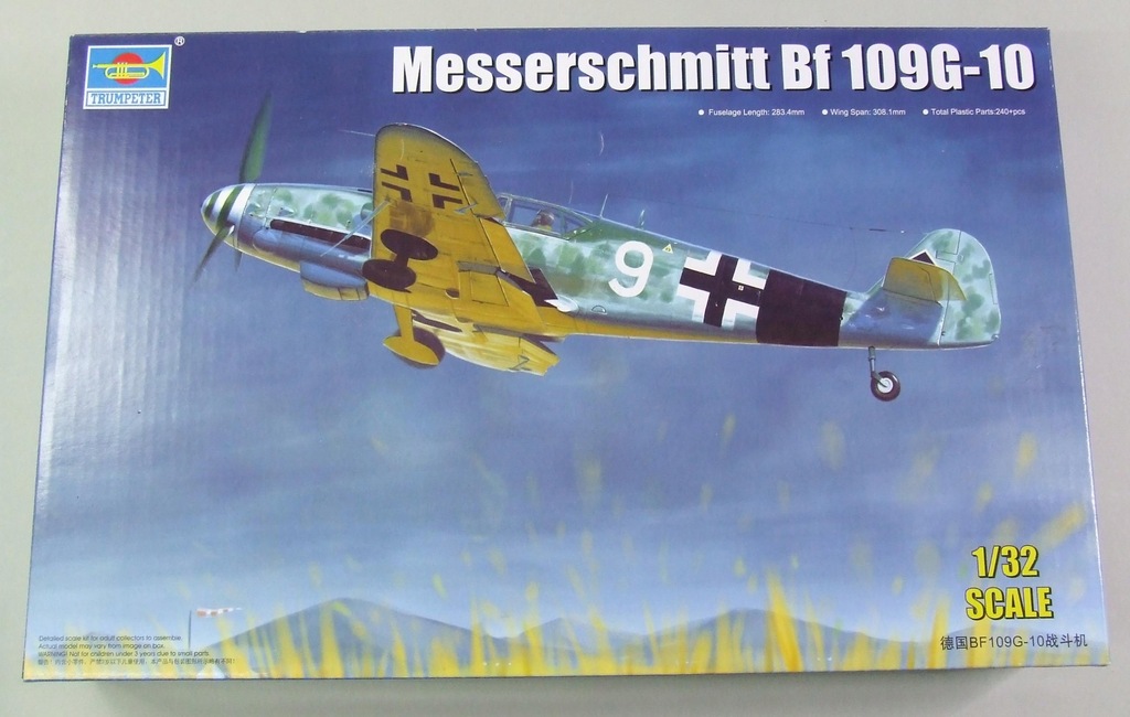 Messerschmitt Bf 109G-10 Trumpeter 02298 1/32