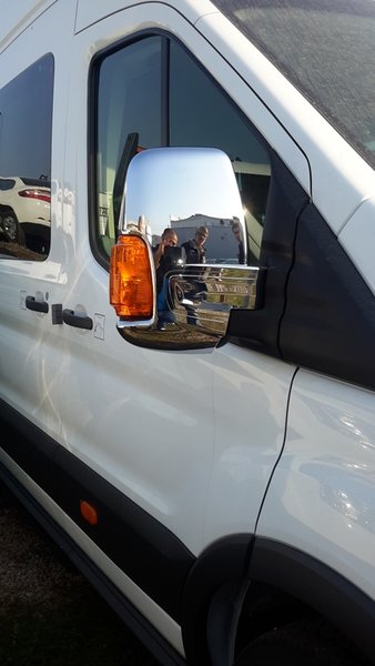 NAKLADKI NA LUSTERKA FORD TRANSIT 2014>