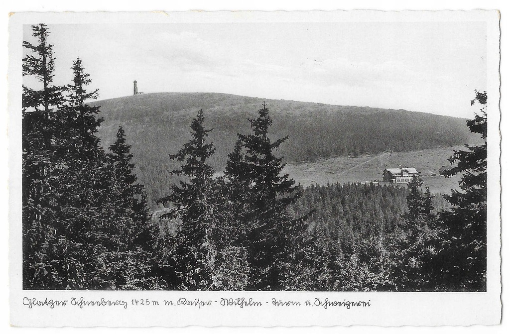 ŚNIEŻNIK I SCHRONISKO POD ŚNIEŻNIKIEM SCHNEEBERG - FOTO