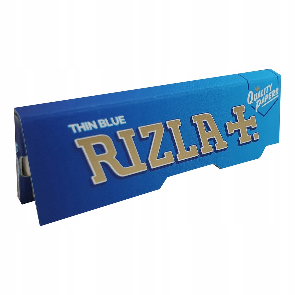 Bibułki bletki do skrętów RIZLA THIN BLUE krótkie